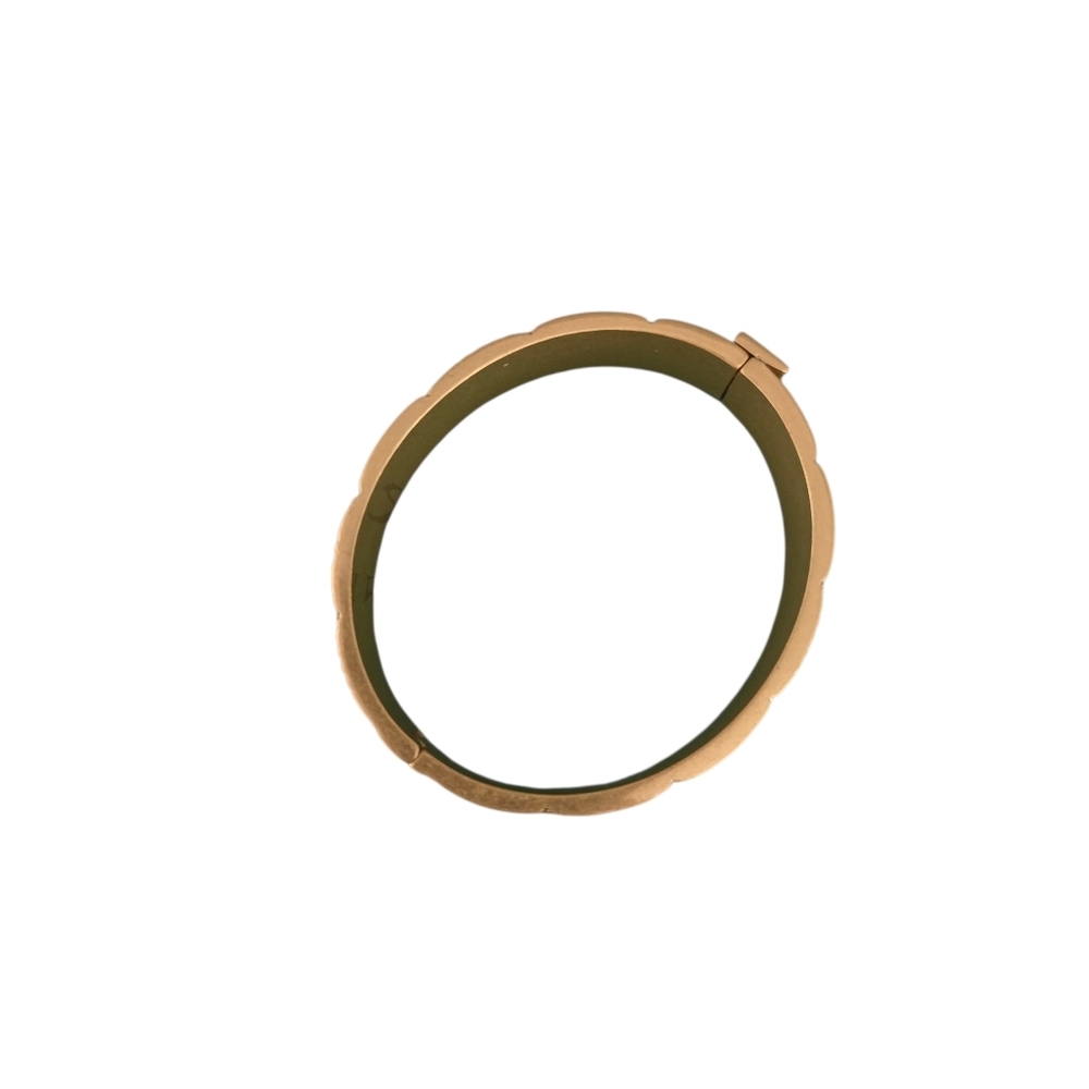 Kate Spade New York Gold-Tone Hinged Bangle Bracelet – Style KB916 - Picture 6 of 9